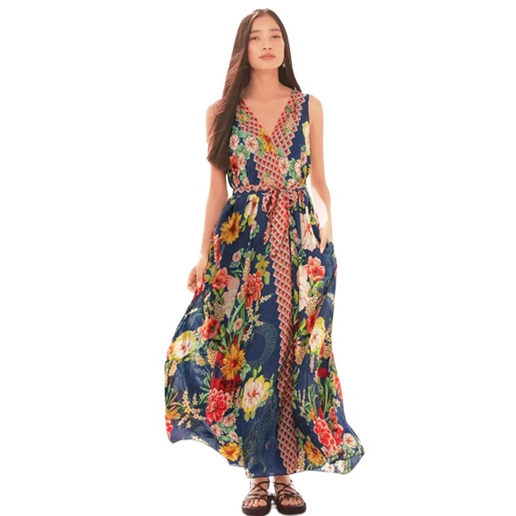 NWOT Johnny Was Dragona Adelia Dress Multi - Picture 6 of 12